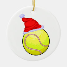 Tennis Christmas Ornament