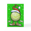 Tennis Chrsitmas cards