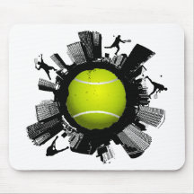 Tennis City Mouse Pad
