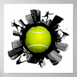 Tennis City Posters