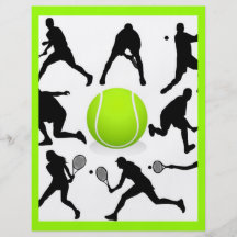 tennis custom flyer