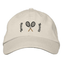 Tennis Embroidered Hat