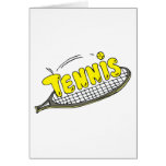 Tennis Greeting Cards