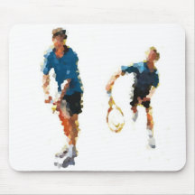 Tennis In 3D Mouse Mats