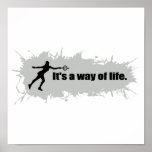 Tennis is a Way of Life (Female) Poster