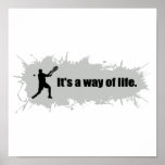 Tennis is a Way of Life (Male) Poster