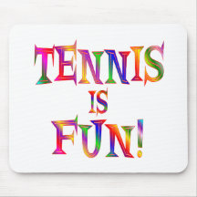 Tennis is Fun Mousepads