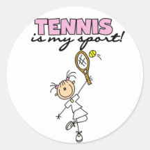 Tennis is My  Sport Stickers