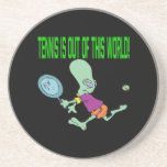 Tennis Is Out Of This World Beverage Coaster