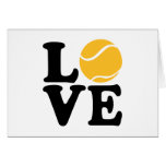 Tennis love cards