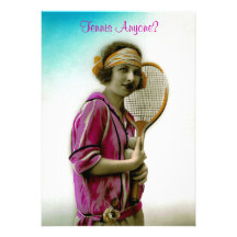 Tennis Match or Tournament Invitations