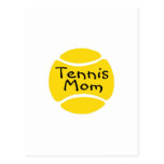 Tennis Mum Tennis Ball Postcard
