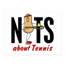 Tennis Nut 2 Postcard