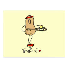 Tennis Nut T-shirts and GIfts Postcard