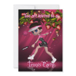 Tennis Party Invitation