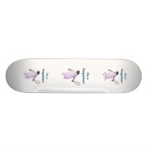Tennis Penguin Skate Board