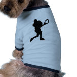 tennis player icon pet clothing