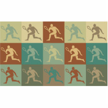 Tennis Pop Art Acrylic Cut Outs