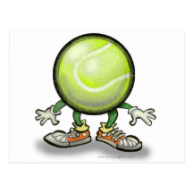Tennis Post Card