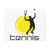 Tennis Postkarten