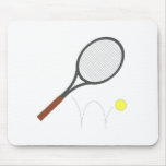Tennis Racket And Ball Mousemat