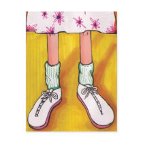 Tennis Shoes Postcard