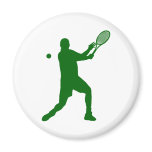 tennis silhouettes magnets