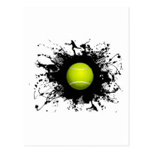 Tennis Urban Style Postcards