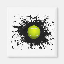 Tennis Urban Style Refrigerator Magnets