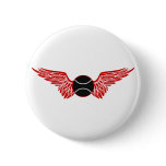 tennis. winged. buttons