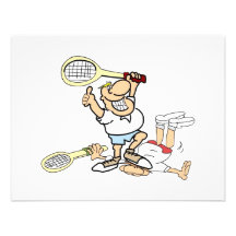 Tennis Winner Custom Invitations