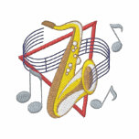 Tenor Saxophone embroidered shirts