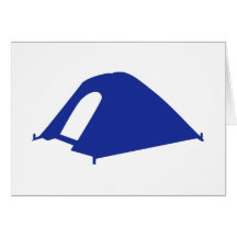 Tent Greeting Card