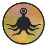 Tentacle Monster Hazard stickers