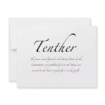 Tenther invitations