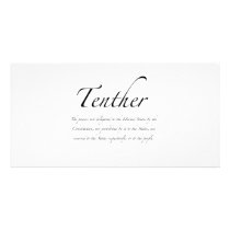 Tenther Photo Greeting Card