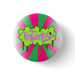 TenTwentySix Badge - Pink & Green - Button