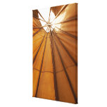 Tepee interior gallery wrap canvas