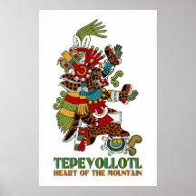 Tepeyollotl Posters