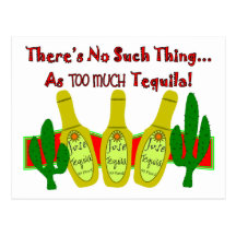Tequila Lovers T-Shirts & Gifts Post Cards