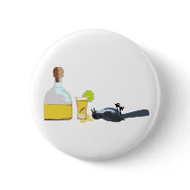 Tequila Mockingbird. Pinback Buttons