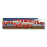 Terlingua Eating Chile bumper stickers