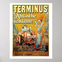 Terminus Absinthe Print