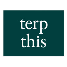 Terp This Dark Postcard