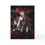 Terra Darkness Fire Fairy Card