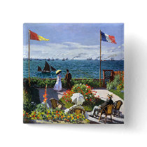 Terrace at Sainte Adresse, Claude Monet