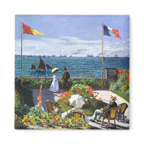 Terrace at Sainte Adresse, Claude Monet