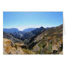 Terraces in Jebel Akhdar Al Hajar Oman Cards