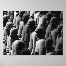 Terracotta Warriors China Travel Photo Gift Poster
