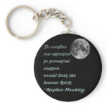 ~*Terrestrial Matters*~ Stephen Hawking Quote keychains